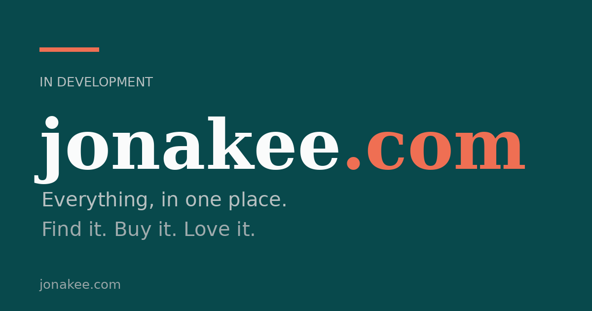Link preview image for jonakee.com